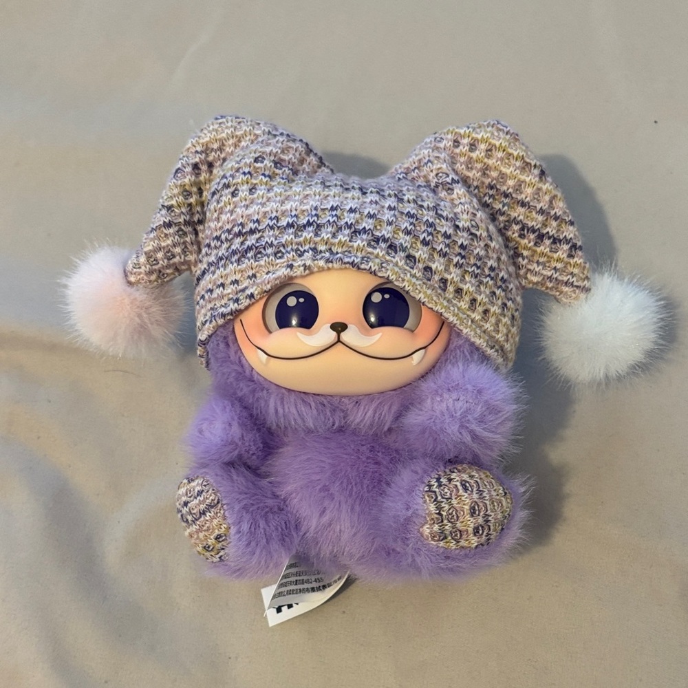Plush Purple Bunny creature